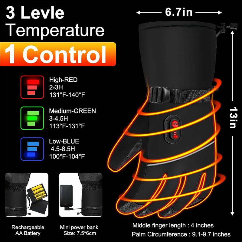 A07T – Elektrische verwarmde h - Heated Gloves Electric recensie en prijs