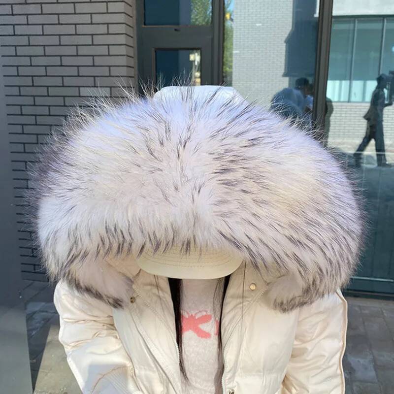 Wasbeer bontkragen voor damesj - Winter Clothing Pk recensie en prijs