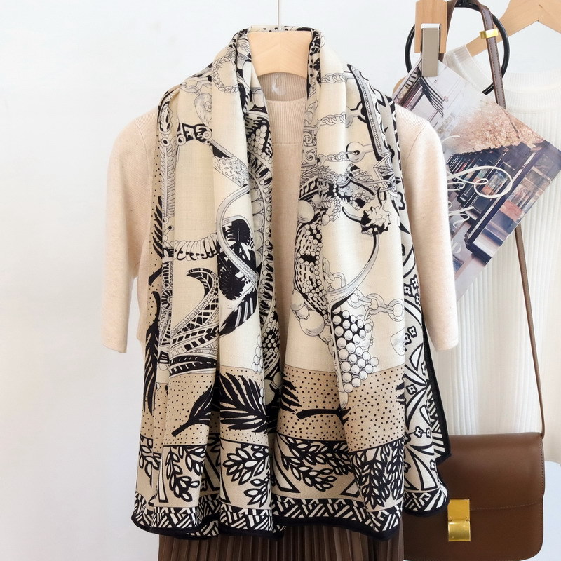 Zijden wollen sjaal 135CM Luxe - Winter Clothing Hong Kong recensie en prijs