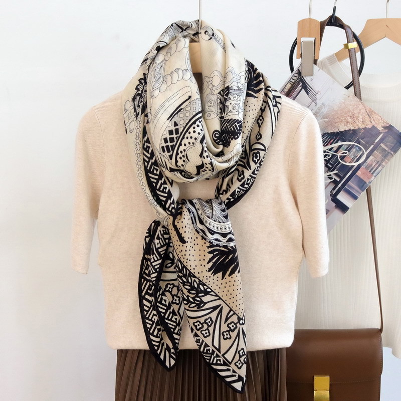 Zijden wollen sjaal 135CM Luxe - Winter Clothing Hong Kong recensie en prijs