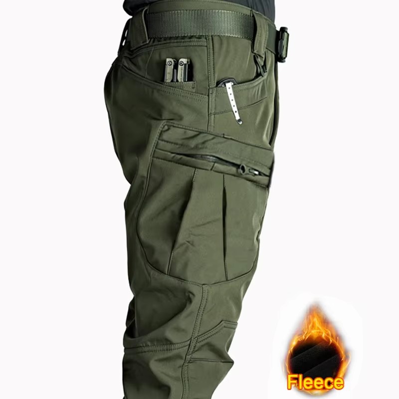 Winterfleece cargo broek voor  - Winter Clothing Hiking recensie en prijs