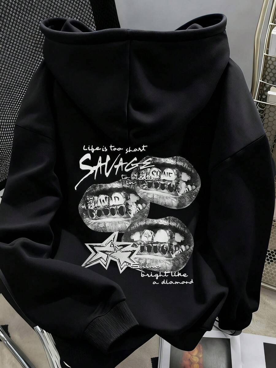 1 stuk: warme, dikke sweatshir - Winter Clothing Drawing recensie en prijs