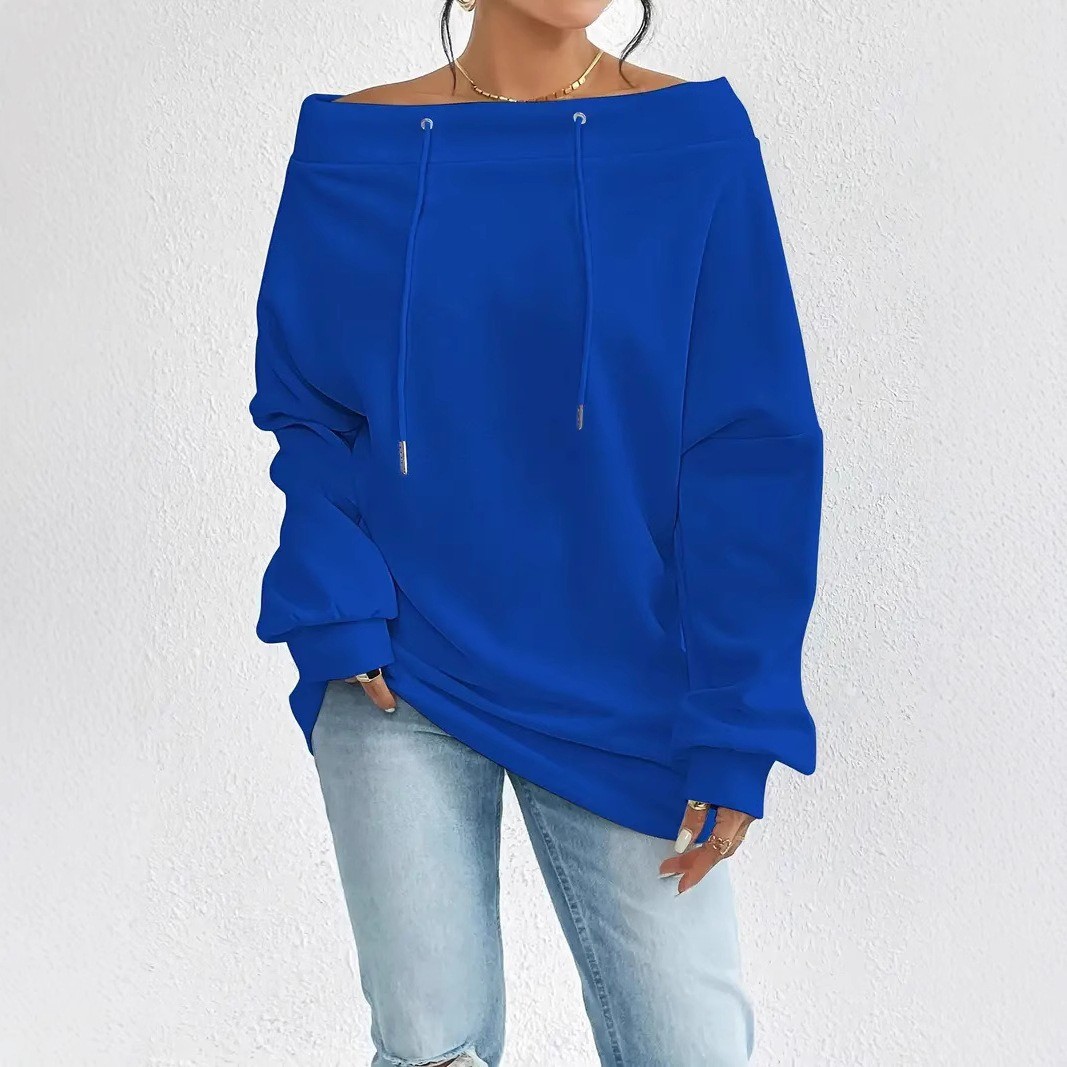 Dames off-shoulder losvallend  - Winter Clothing Drawing recensie en prijs